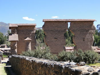 Traditional building against sky