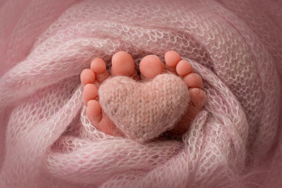 Close-up of heart shape