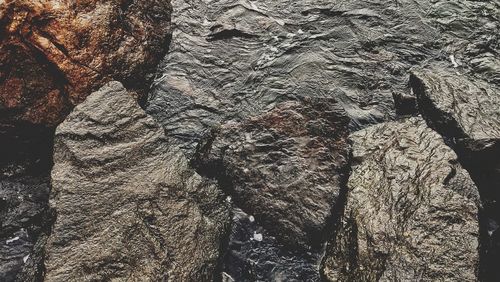 Full frame shot of rock formation