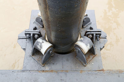 Close-up of metal