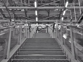 Low angle view of staircase