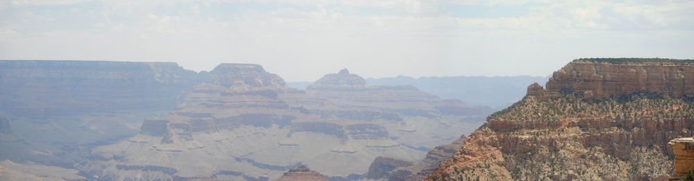 Low angle view of grand canyon