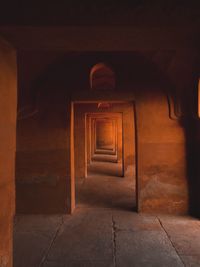 Interior of old building