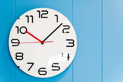 Close-up of text on wall