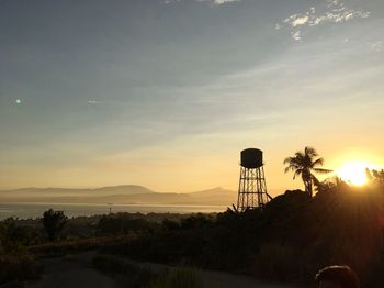 Scenic view of sunset