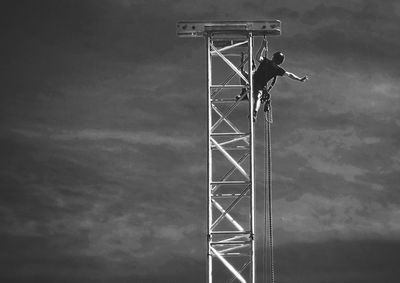 Low angle view of building against sky