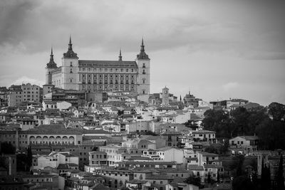 View of buildings in city