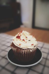 Close-up of cupcakes