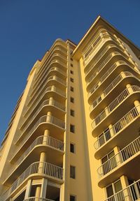 Low angle view of modern building