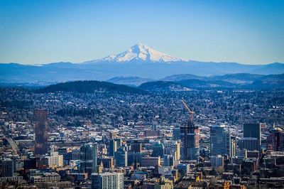 Aerial view of cityscape