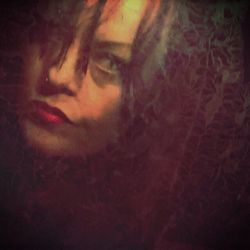 Portrait of young woman
