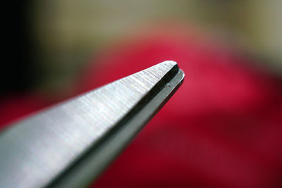 Close-up of mobile phone on table