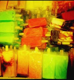 Close-up of food on table
