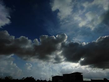 Low angle view of sky