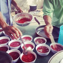 Low section of person