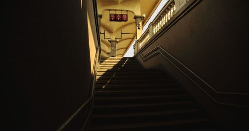 Low angle view of staircase