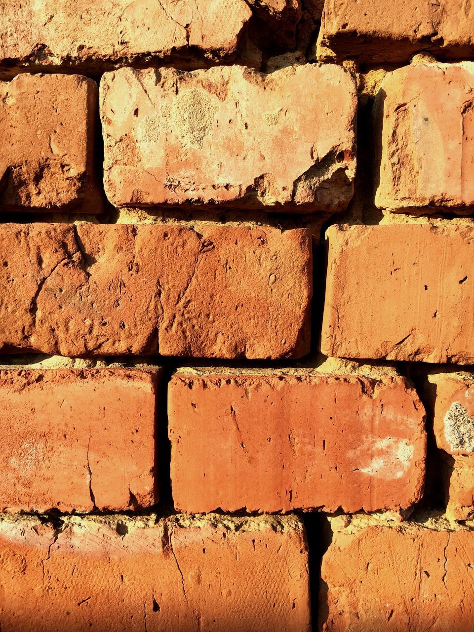 full frame, backgrounds, textured, brick wall, wall - building feature, architecture, built structure, pattern, close-up, stone wall, weathered, rough, old, brick, wall, no people, detail, day, outdoors, damaged