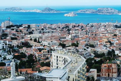 Aerial view of cityscape