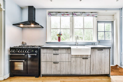 Interior of kitchen at home