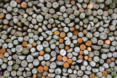 large group of objects