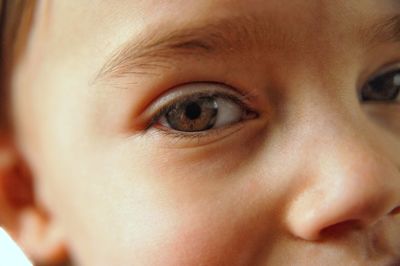 Close-up portrait of girl