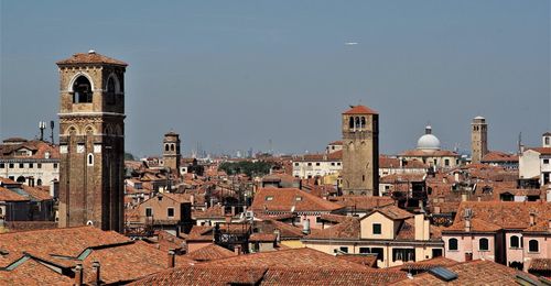 View of buildings in city
