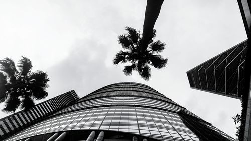 Low angle view of building against sky