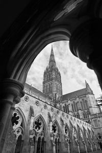 Low angle view of cathedral