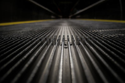 Full frame shot of empty bench
