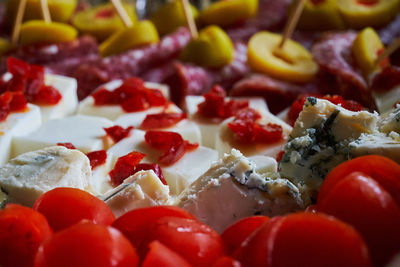 Full frame shot of food