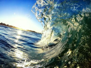 Scenic view of sea