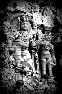 Close-up of statue