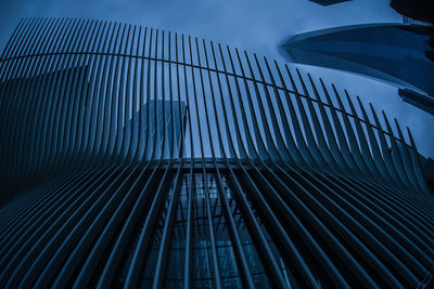 Low angle view of modern building