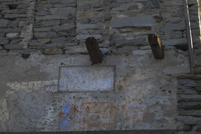 Full frame shot of weathered wall