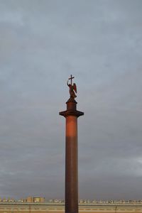 Low angle view of statue