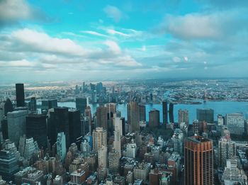 Aerial view of cityscape