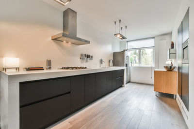 Interior of modern kitchen