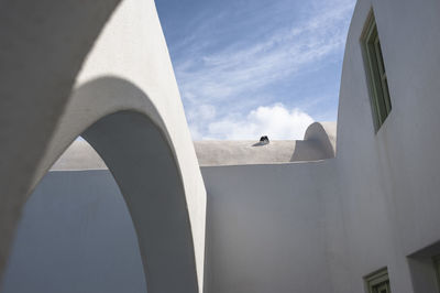 Santorini minimal villa architecture