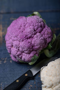 Purple cauliflower