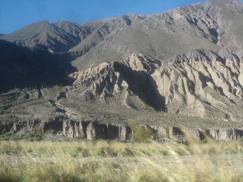 Scenic view of mountains