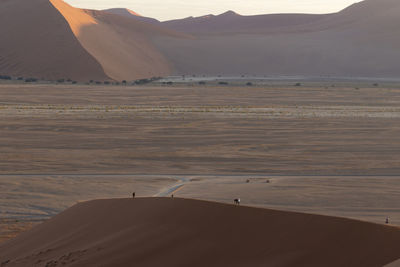 View of a desert