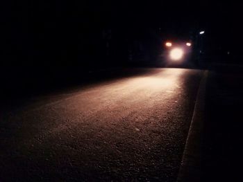 Road at night