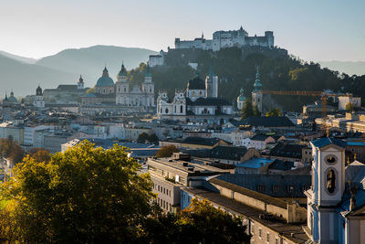 Autumn in salzburg, austria