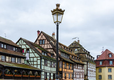 Low angle view of building against sky