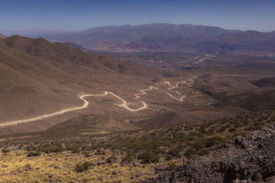 Aerial view of landscape