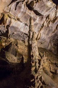 View of rock formations