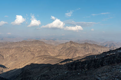 Wadi al qor, sharjah, united arab emirates,  road trip from wadi al qor to buraq dam in the mountain