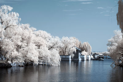 Infrared photography the summer palace, beijing
