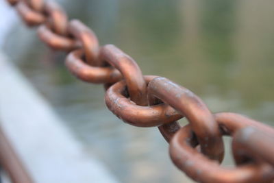 Close-up of chain