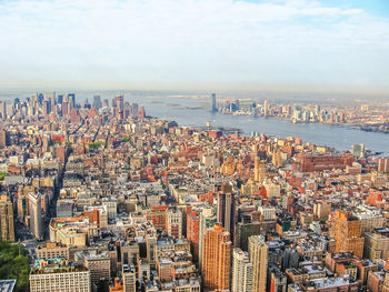 High angle view of a city